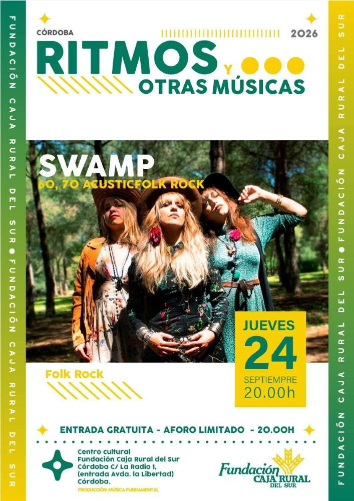 Córdoba descubre el poder de «Ritmos y otras Músicas» Ritmos y Otras Músicas Swamp